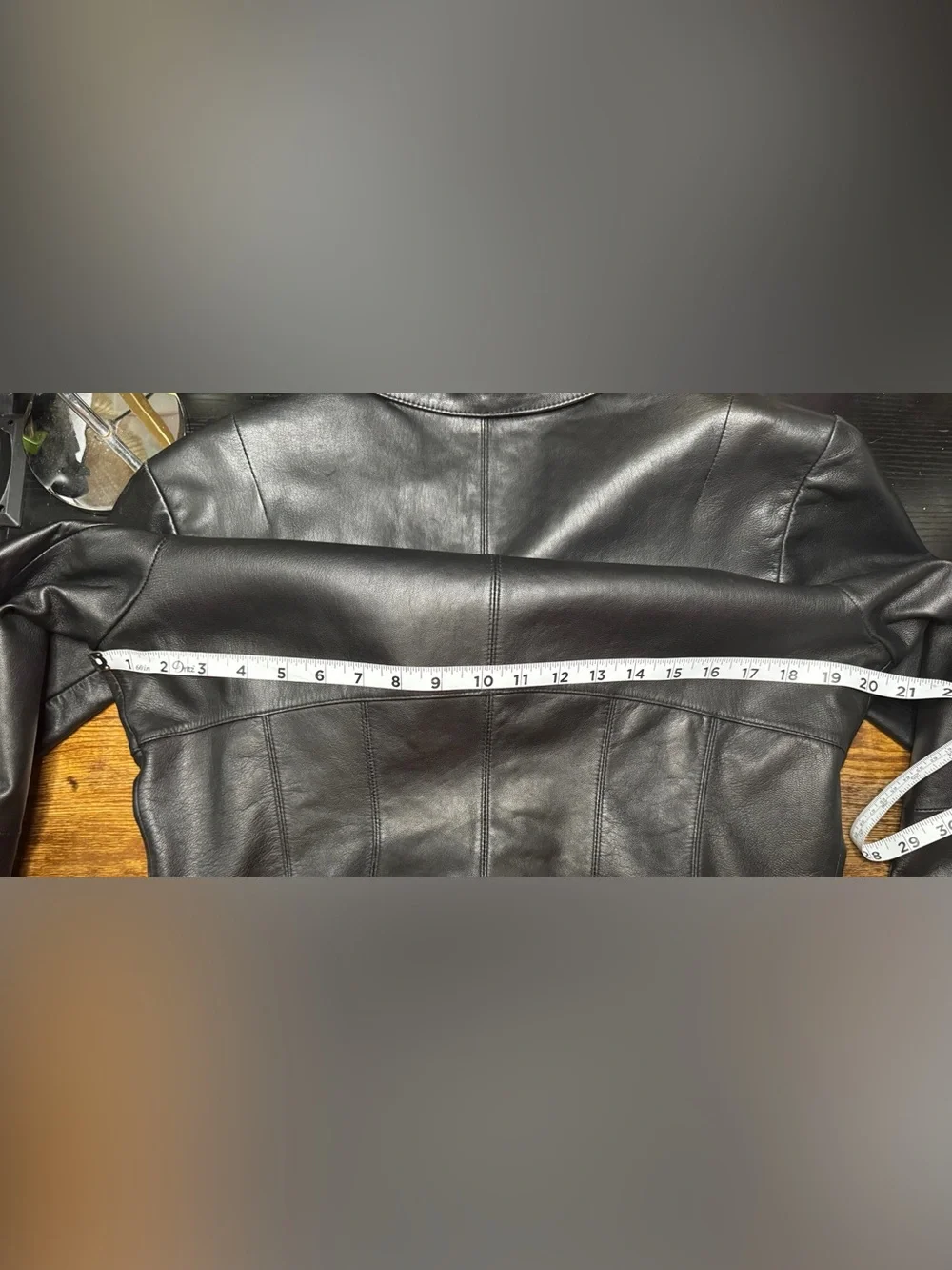 Wilsons Leather Black Genuine Leather Blazer Jacket Women’s Large Y2K